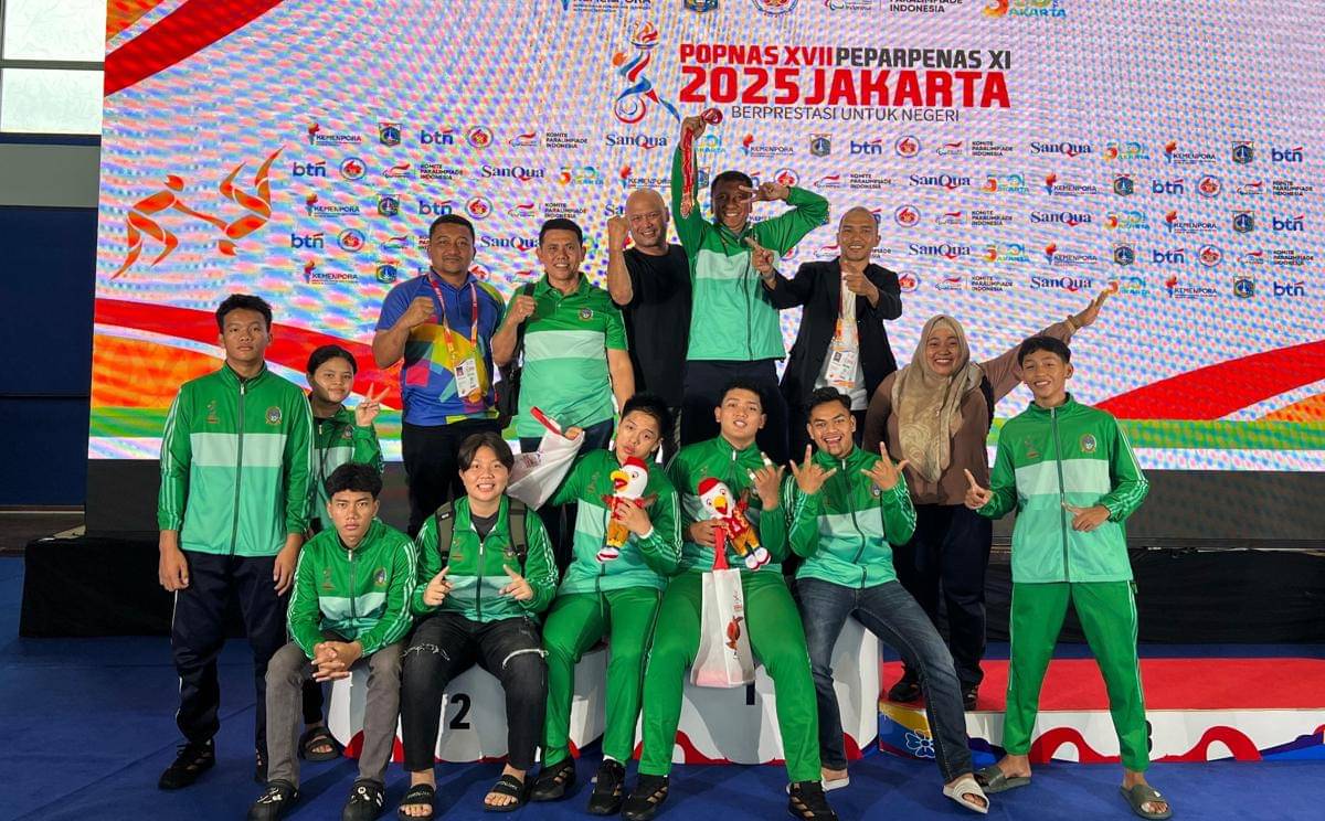 Kontingen judo Sumut di Popnas 2025 (dok.PJSI Sumut)