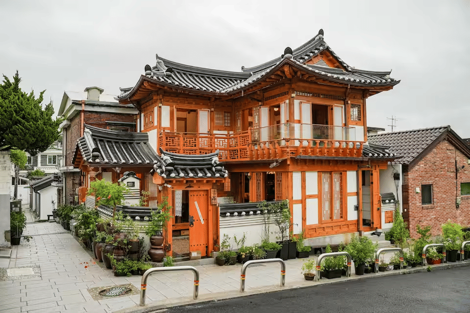 Potret Arumadaun Hanok Yuju di Seoul, Korea Selatan