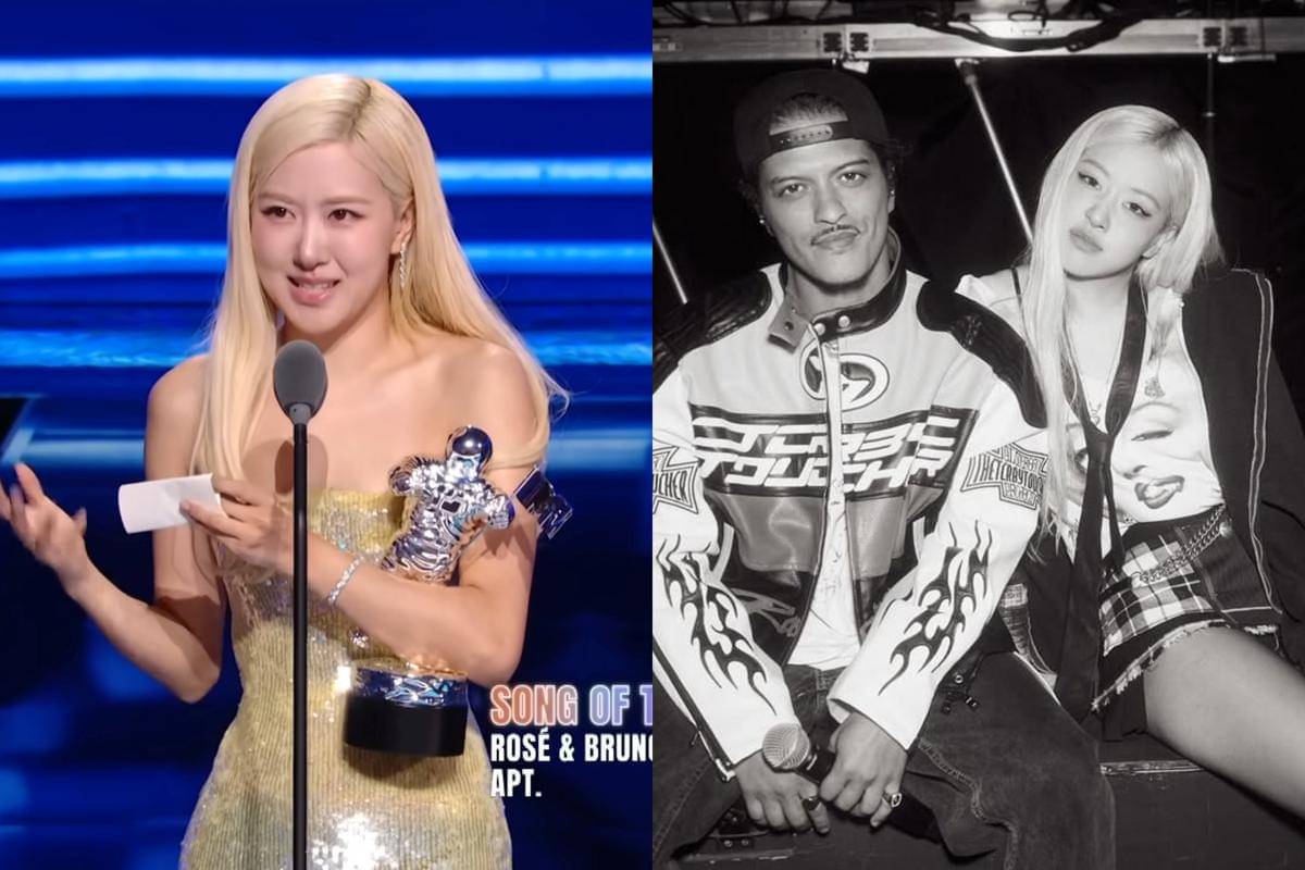 Rosé BLACKPINK dan Bruno Mars