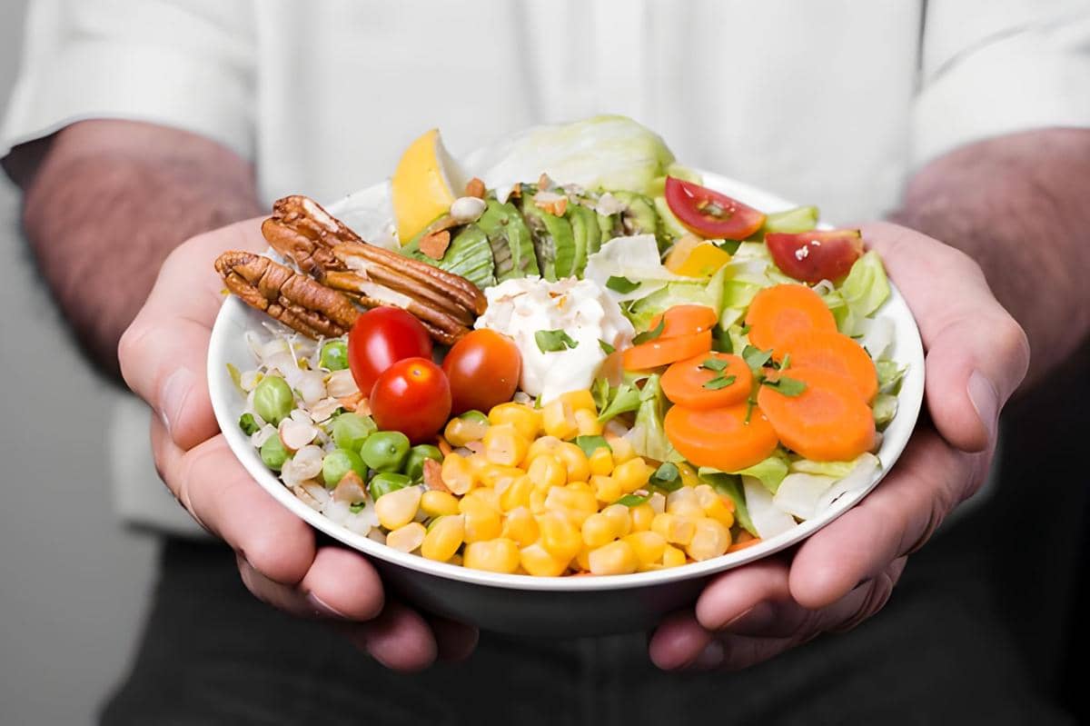 Ilustrasi makanan sehat