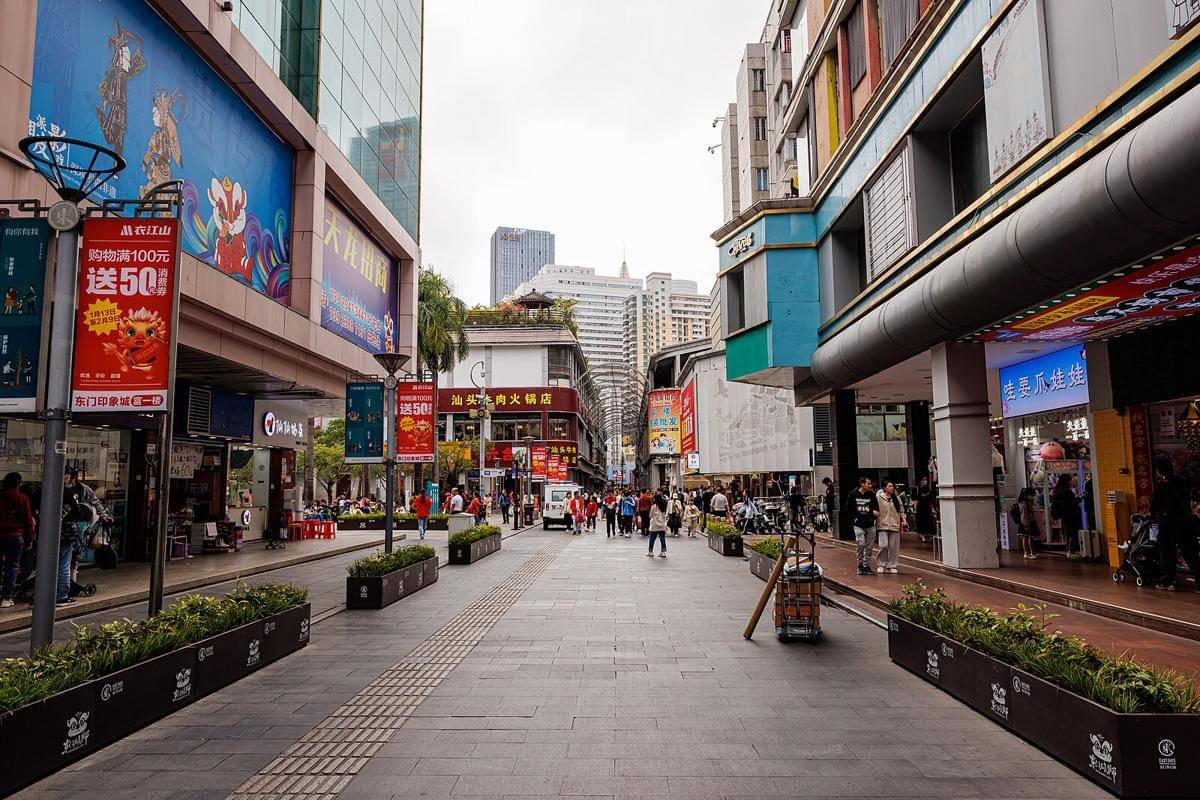 potret Dongmen Old Street