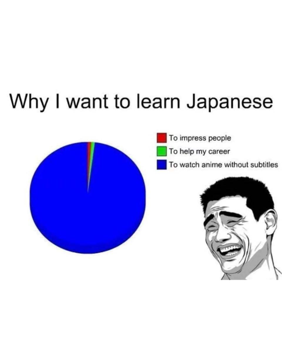 meme anime tentang bahasa Jepang
