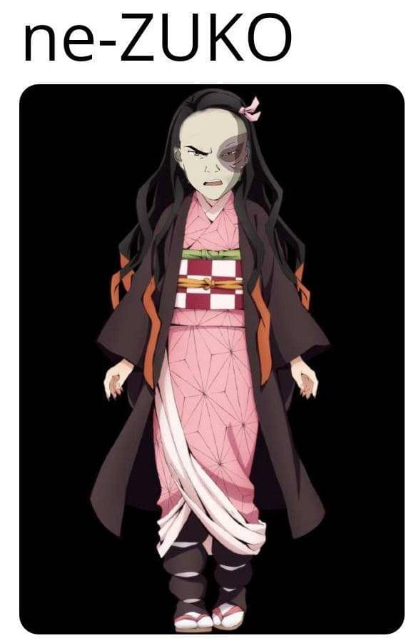 meme anime tentang garis rambut