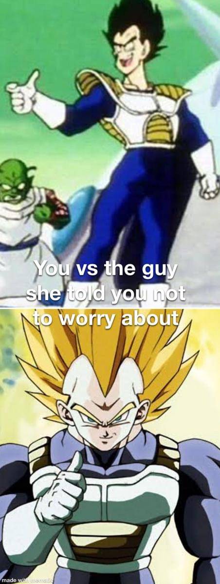 meme anime tentang garis rambut