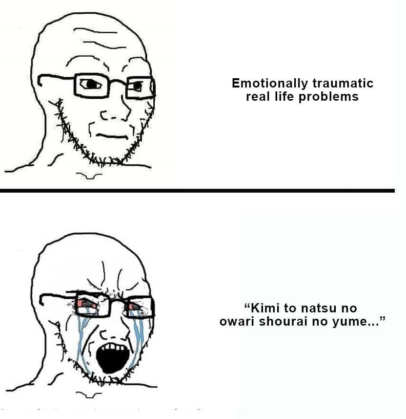 meme anime tentang bahasa Jepang