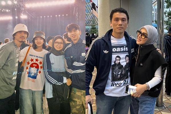 Artis Nonton Konser Oasis di berbagai negara (instagram.com/pakduta)