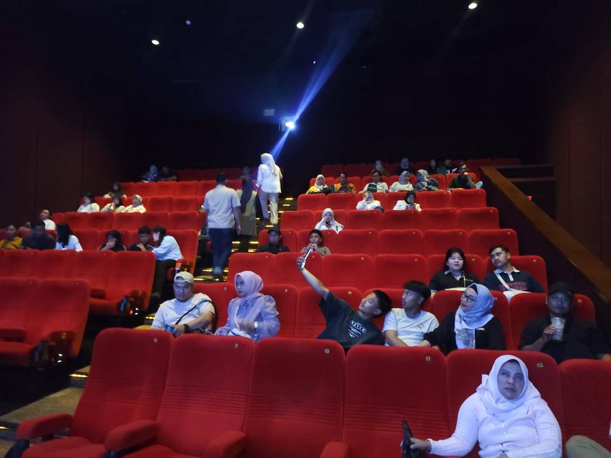 Suasana di dalam Studio 5 MBK Bandar Lampung