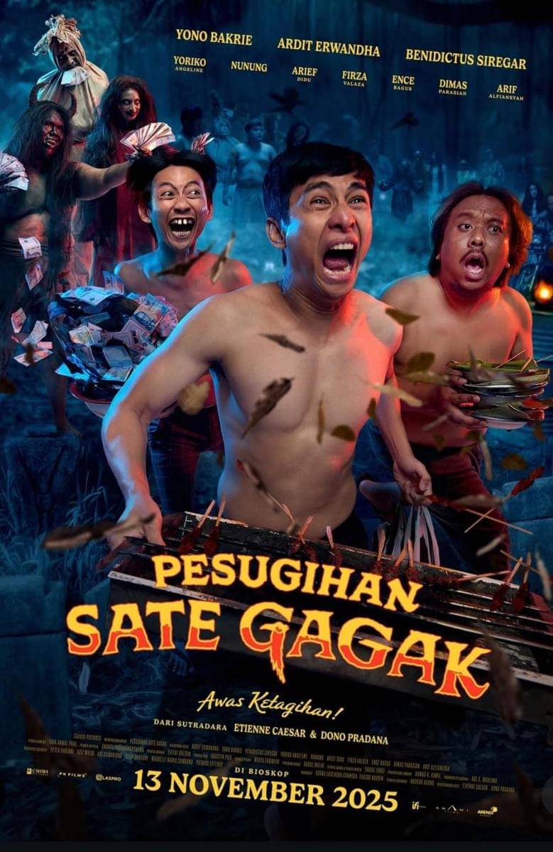Poster film Pesugihan Sate Gagak