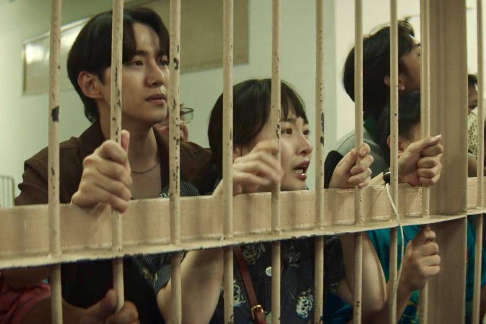 Kang Tae Poong (Lee Jun Ho) dan Oh Mi Seon (Kim Min Ha) dalam drakor Typhoon Family