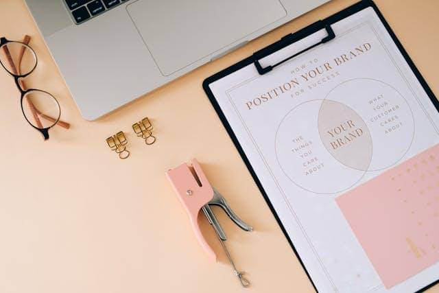 ilustrasi menentukkan posisi merek 