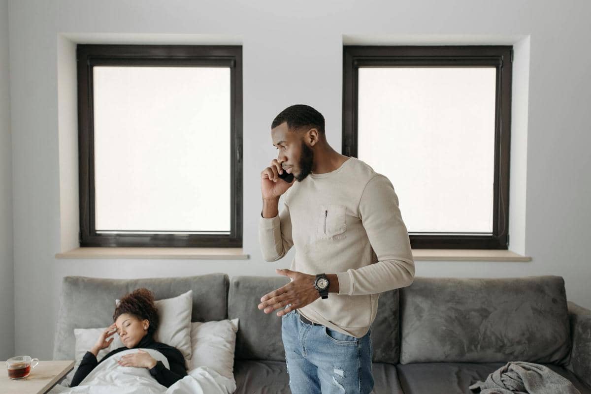 Ilustrasi pasangan suami istri