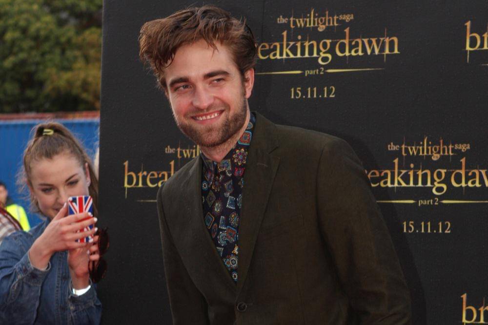 Robert Pattinson dalam pemutaran perdana The Twilight Saga: Breaking Dawn di Australia 