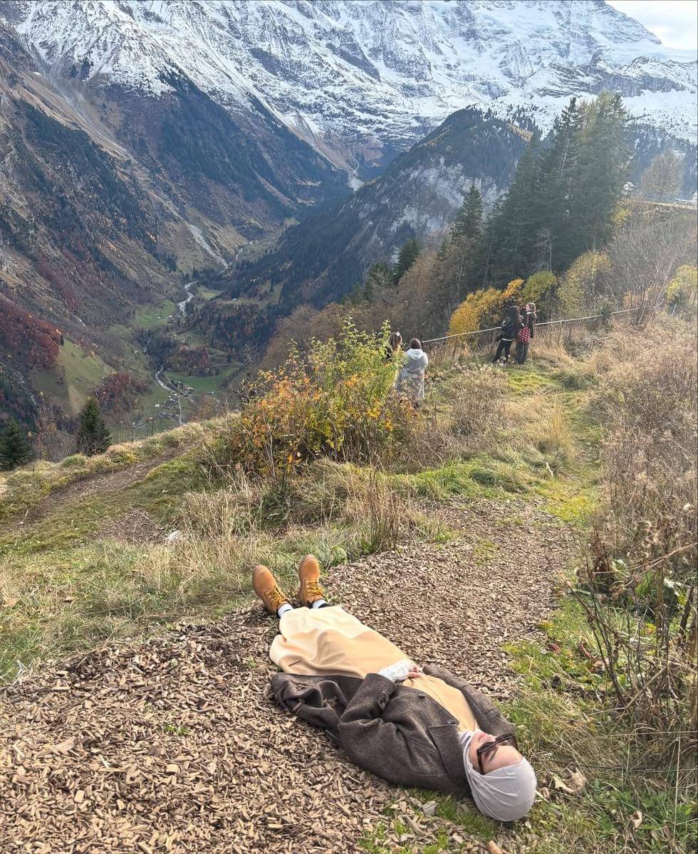 Xaviera Putri ke Desa Lauterbrunnen di Swiss