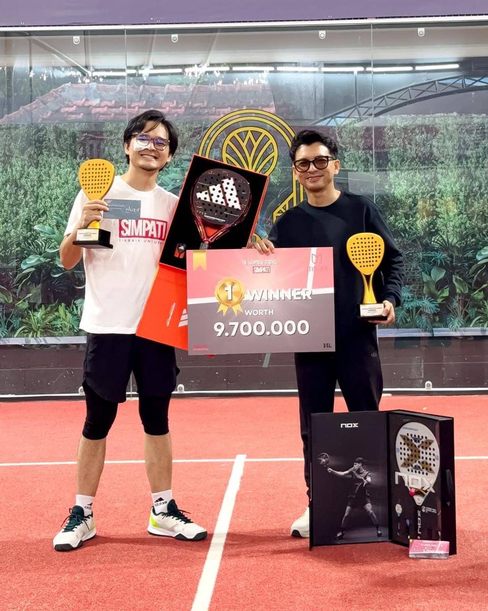 Anisa Rahma dan Dito raih kejuaraan padel