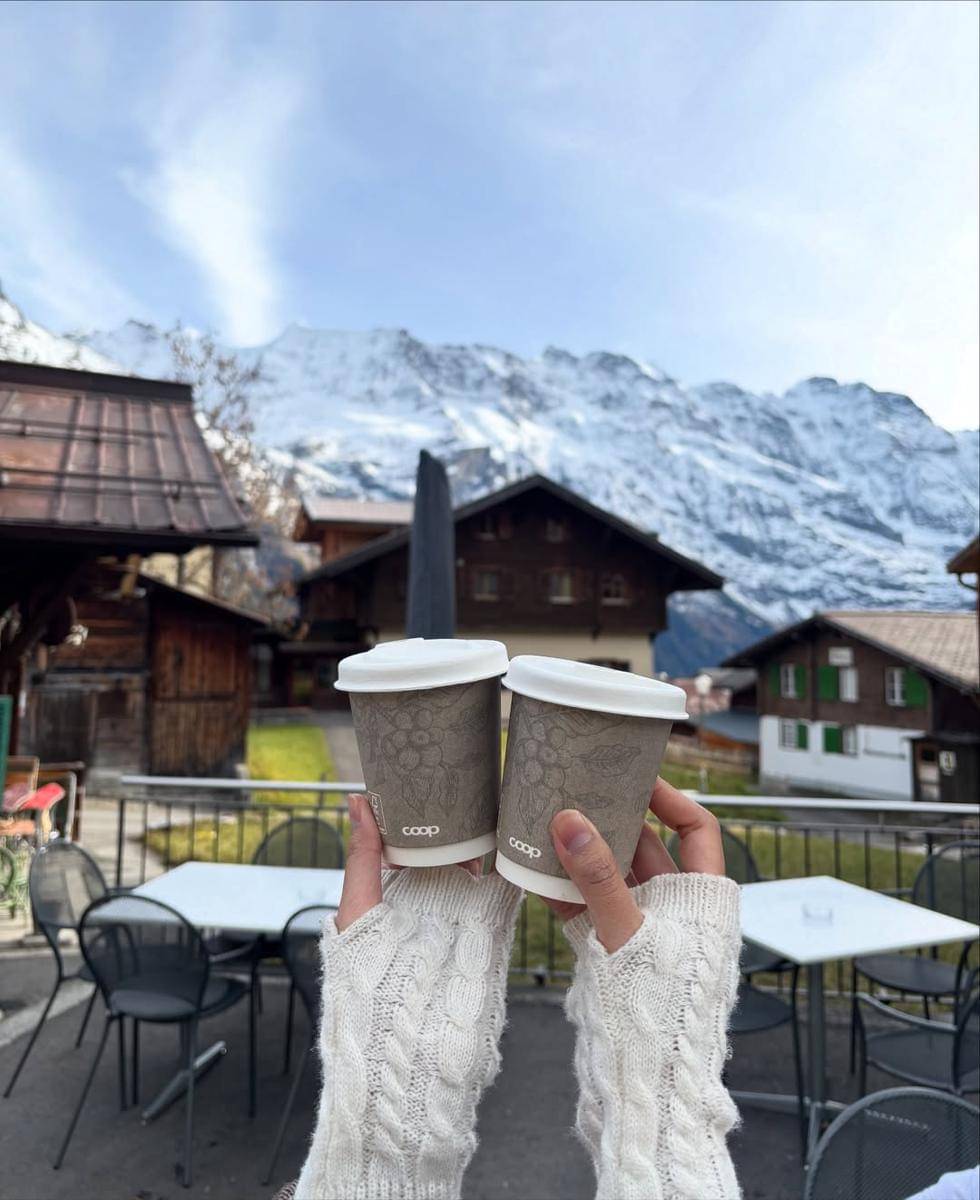 Xaviera Putri ke Desa Lauterbrunnen di Swiss