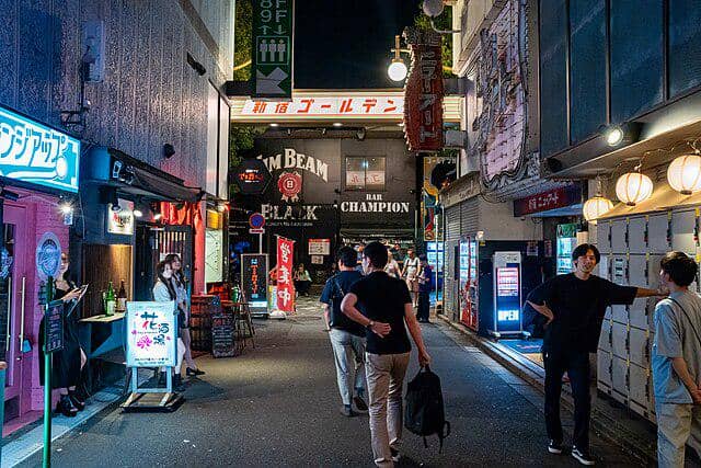 potret Golden Gai, Shinjuku