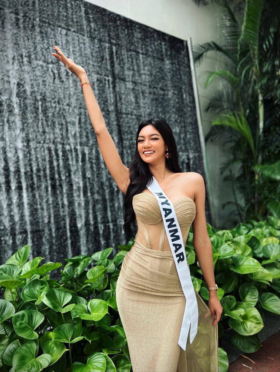 potret Myat Yadanar Soe, Miss Universe Myanmar 2025