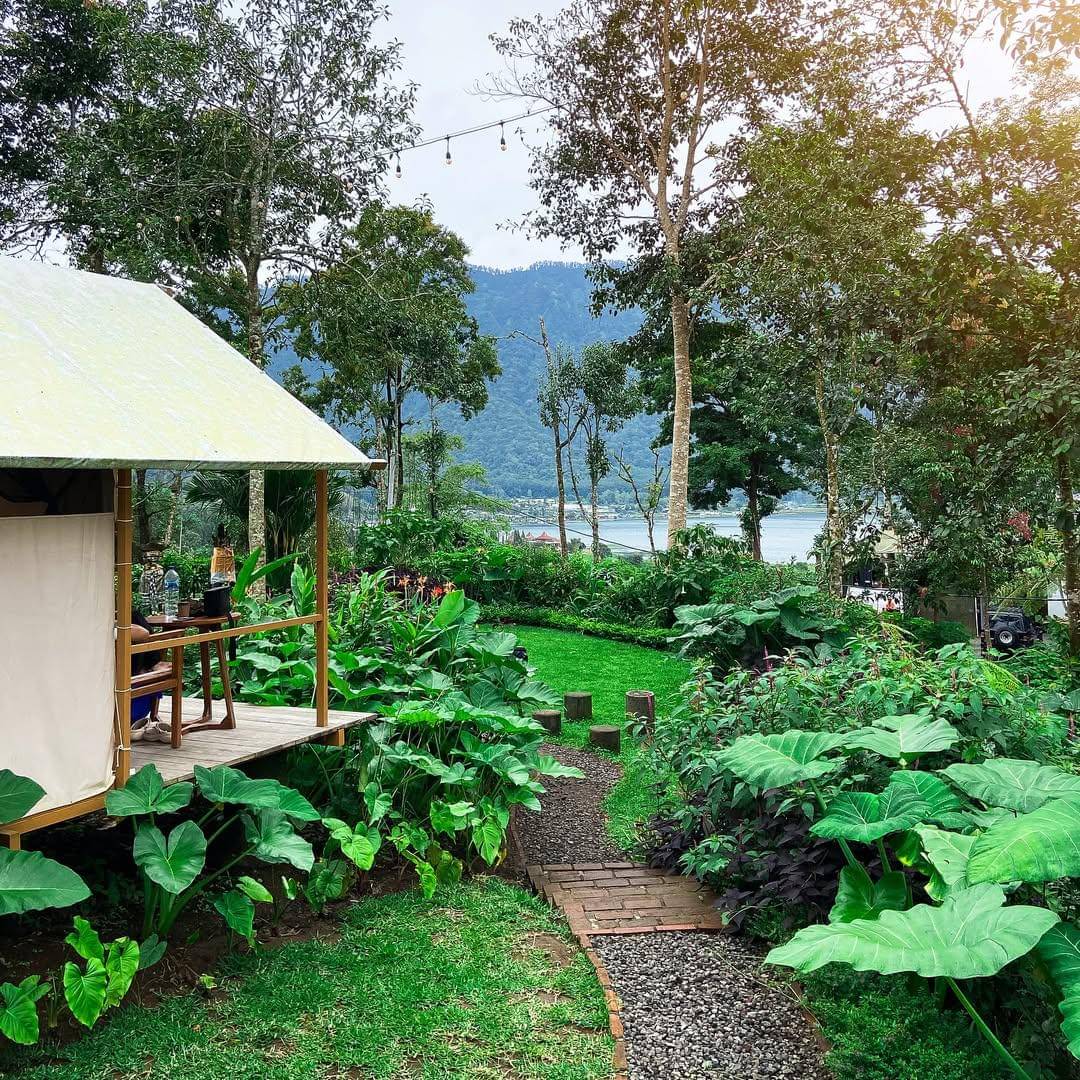 suasana di Green Lava Glamping Bedugul