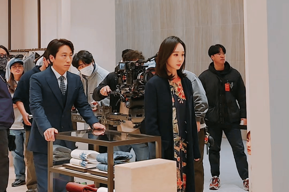 behind the scene drama As You Stood By