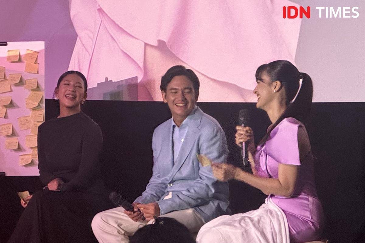 para cast film What's Up with Secretary Kim? (dok. IDN Times/Elizabeth Chiquita)