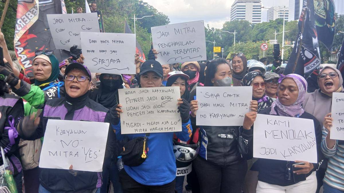 Komunitas Ojol Minta Perpres Adil, Bukan Cuma Janji di Atas Kertas (IDN Times/istimewa)