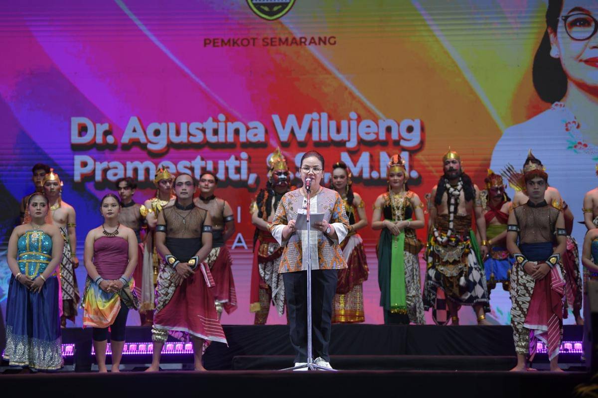 Gelaran perdana Festival Wayang Semesta dalam rangka Hari Wayang Sedunia sukses diselenggarakan di Lapangan Pancasila, Simpang Lima Semarang pada 7-8 November 2025. (dok. Pemkot Semarang)