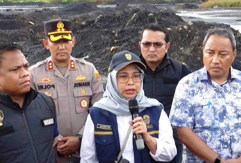 Deputi OIKN Myrna Asnawati Safitri berikan keterangan pers