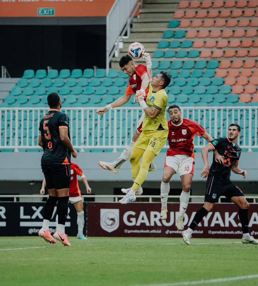 Kiper Sumsel United Rizky Maulana memulai debut dengan tren penjagaan gawang sempurna atau Clean Sheet
