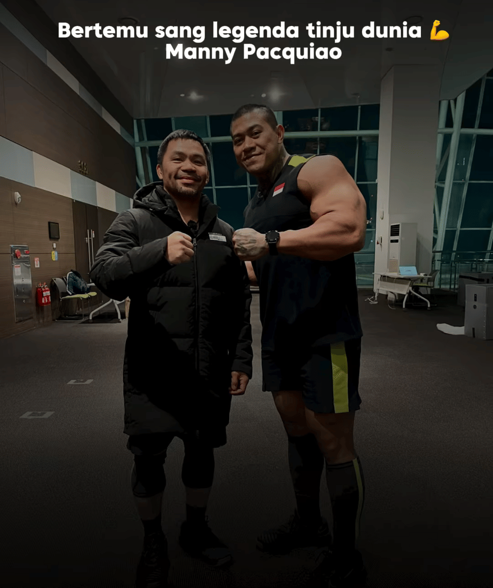 potret akrab tim Indonesia dengan peserta Physical: Asia