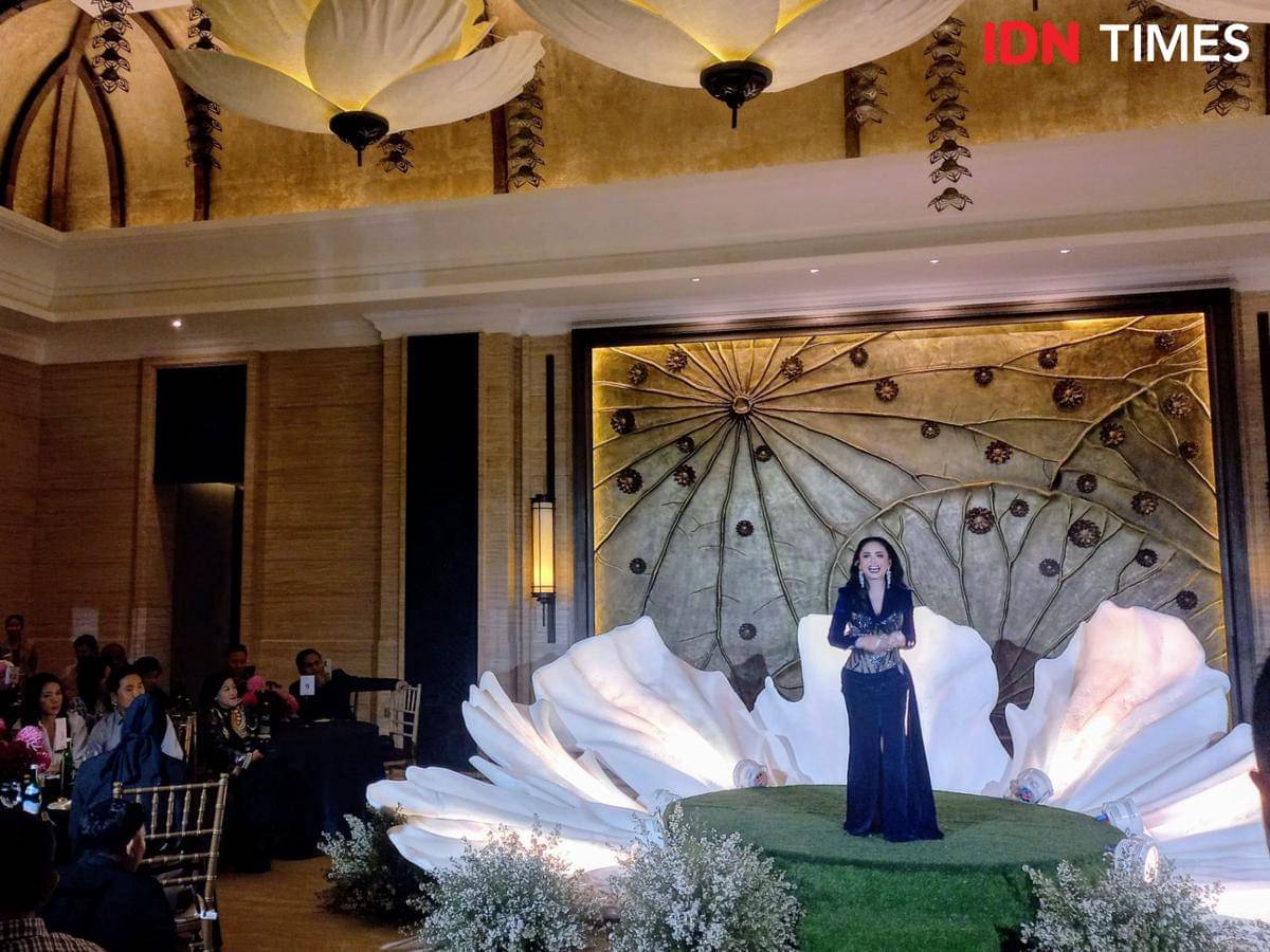 Krisdayanti menghibur di Plataran Borobudur (IDN Times/Yogie Fadila)