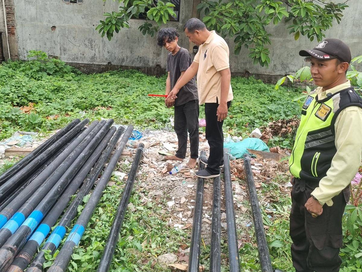 Pelaku pencuri kabel penerangan Jalan Tol Kunciran ditangkap