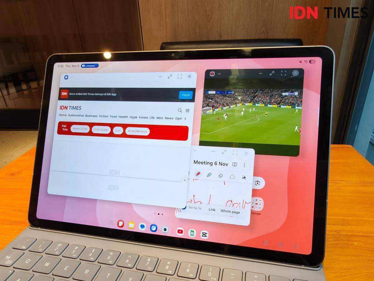 Samsung Dex (IDN Times/Fatkhur Rozi)