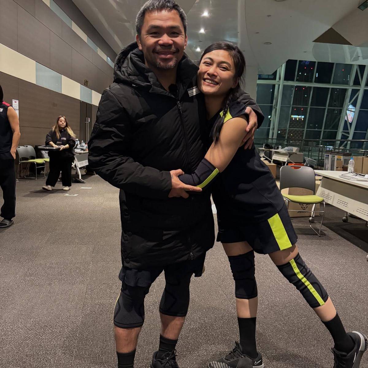 potret akrab tim Indonesia dengan peserta Physical: Asia