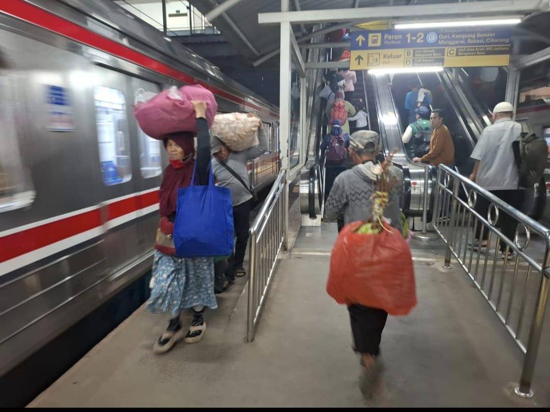 Pengamat transportasi Djoko Setijowarno sebut perlu feeder untuk kereta petani pedagang di Banten (IDN Times/Muhamad Iqbal)