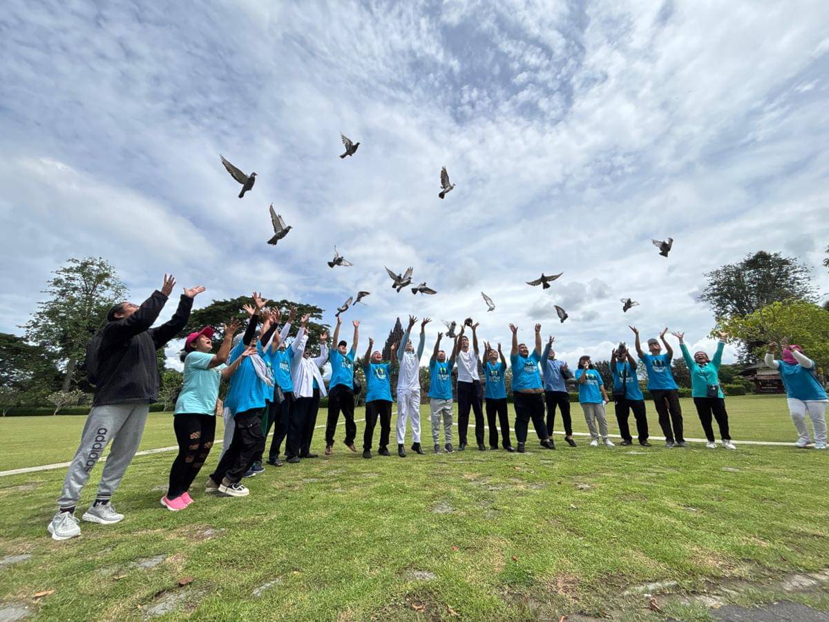 Peluncuran Shiva Festival di Lapangan Nandi, Kompleks Taman Wisata Candi Prambanan, Minggu (9/11/2025).