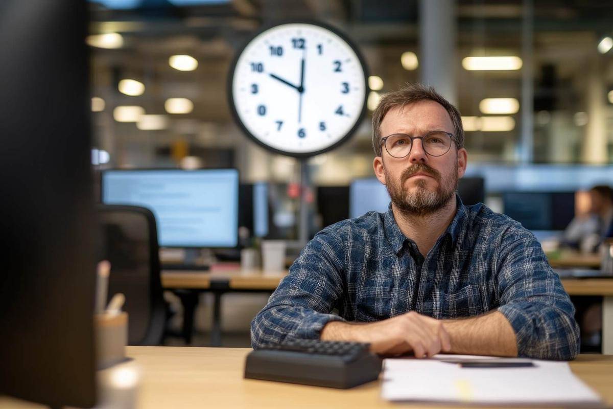 ilustrasi kerja lembur