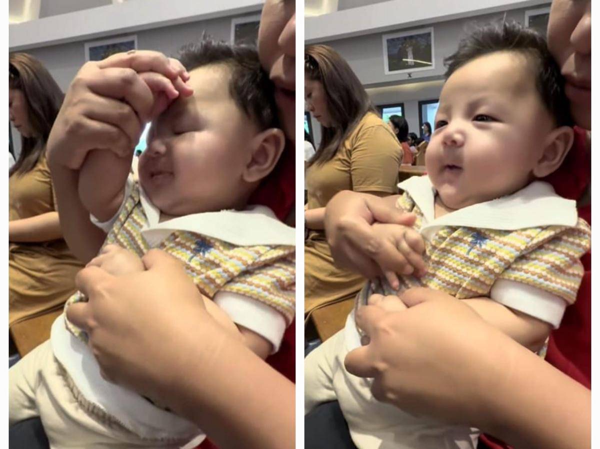 Andrew pertama kali ke gereja