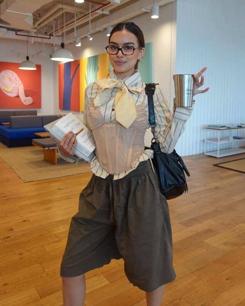 inspirasi mix and match ala Eva Celia