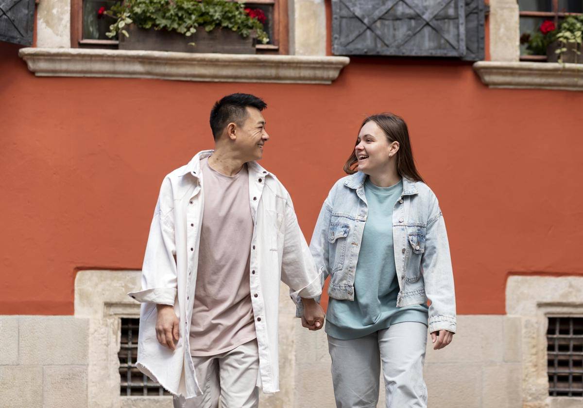 Ilustrasi pasangan generasi sekarang