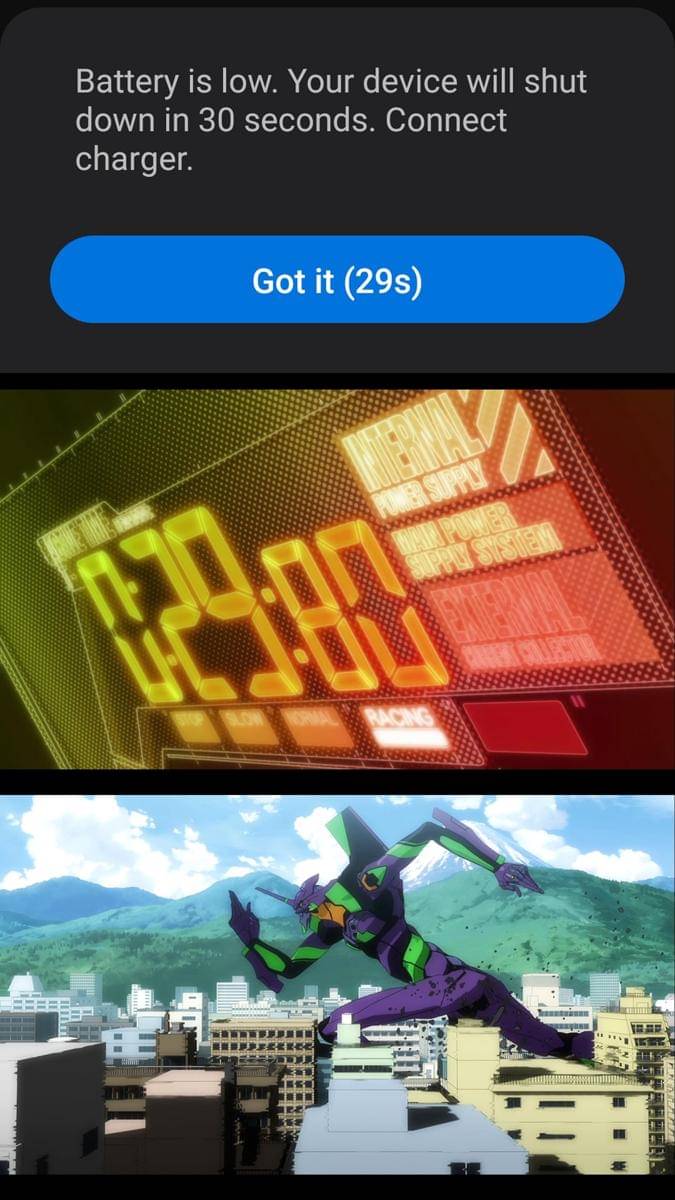 meme anime tentang charger HP