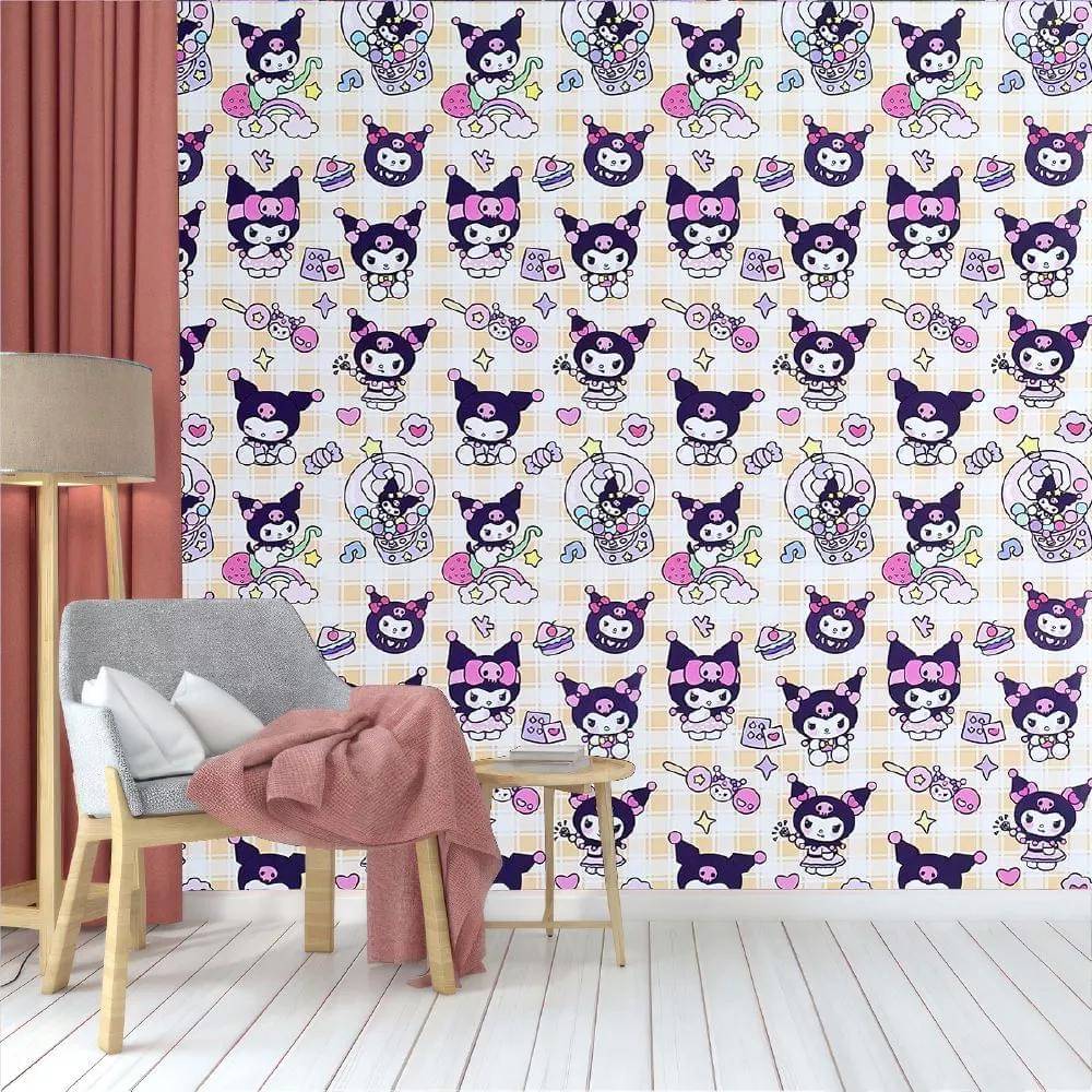 wallpaper dinding karakter Sanrio 