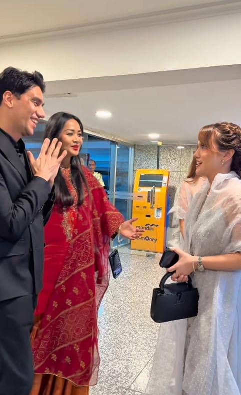 Artis di Pernikahan Shabrina Luna