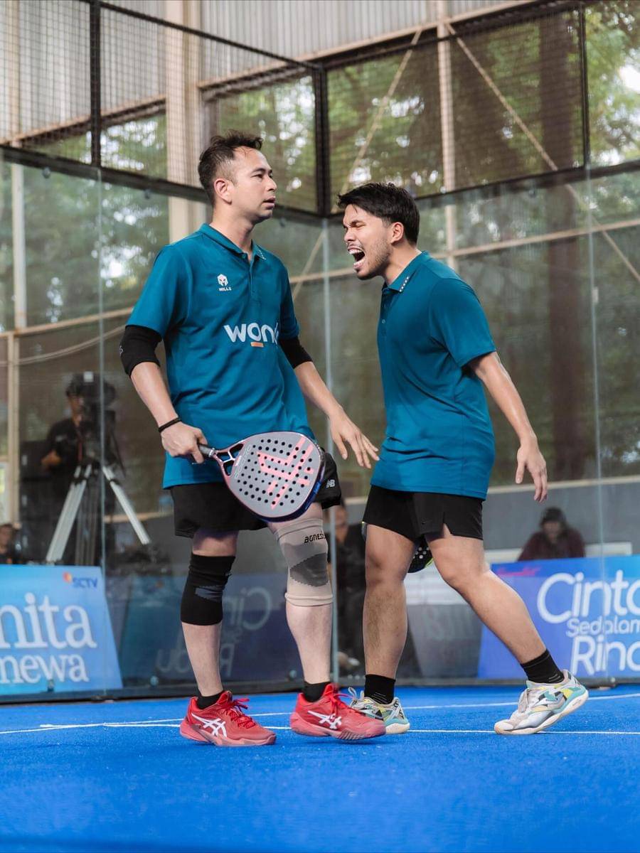 Raffi dan Thariq Halilintar Menang Padel di TOSI (instagram.com/raffinagita1717)
