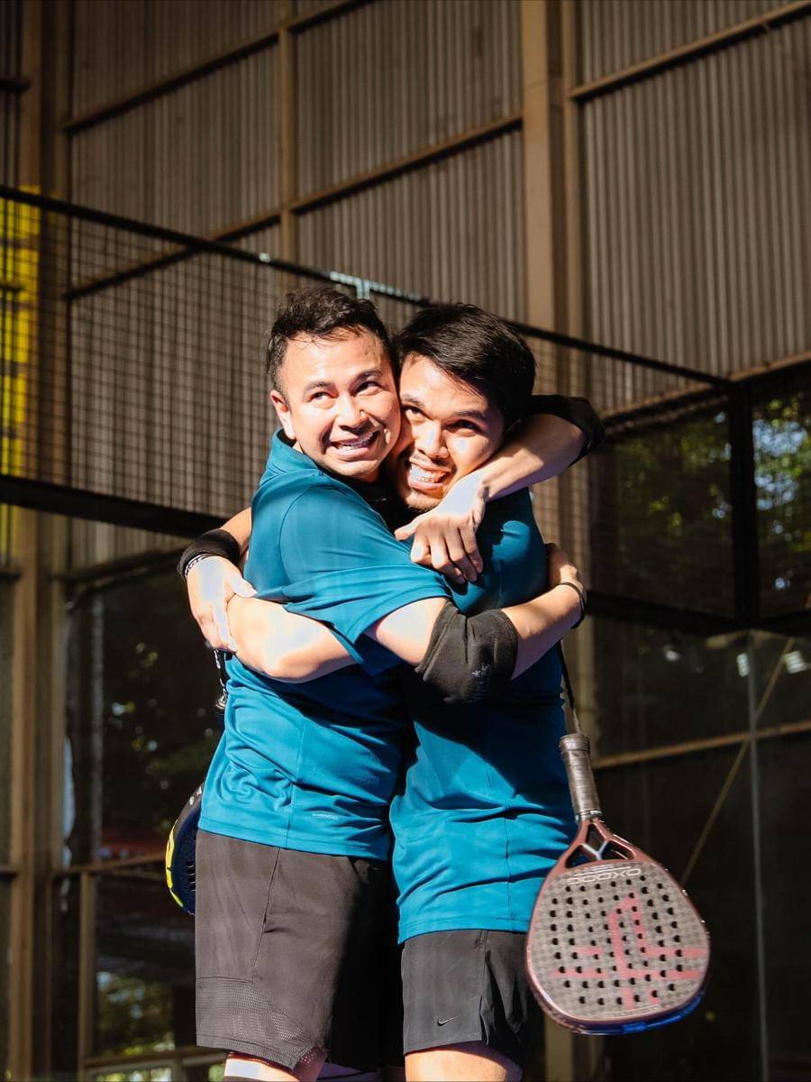 Raffi dan Thariq Halilintar Menang Padel di TOSI (instagram.com/raffinagita1717)