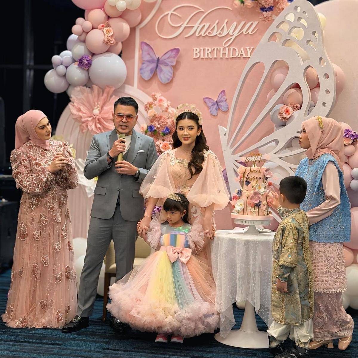 Pesta Ulang ke-21 Anak Sambung Irish Bella (instagram.com/_irishbella_)