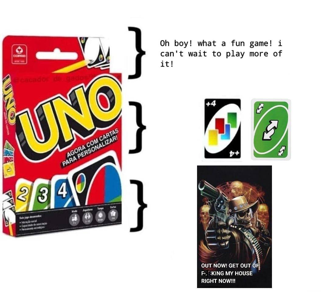 meme kartun tentang UNO