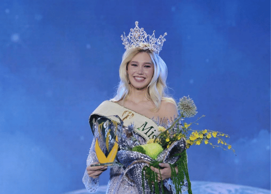 Potret Pemenang Miss Earth 2025 Natalie Puskinova