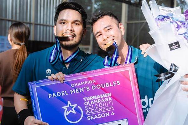 Raffi dan Thariq Halilintar Menang Padel di TOSI (instagram.com/raffinagita1717)