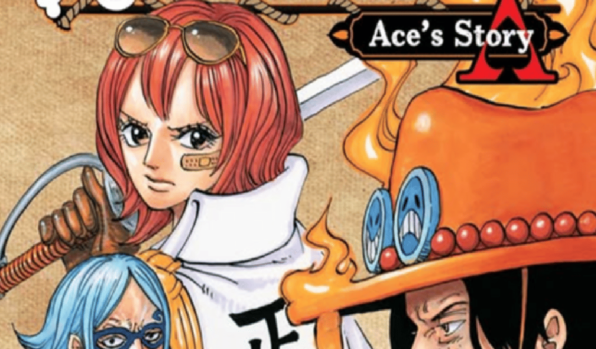 potret Isuka pada sampul novel One Piece episode A