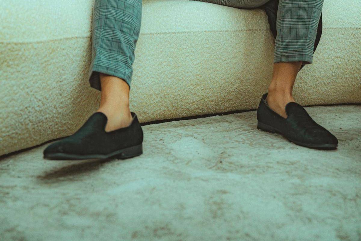 ilustrasi loafer pria